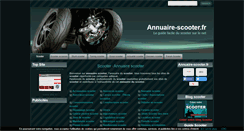 Desktop Screenshot of annuaire-scooter.fr