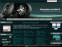 Tablet Screenshot of annuaire-scooter.fr